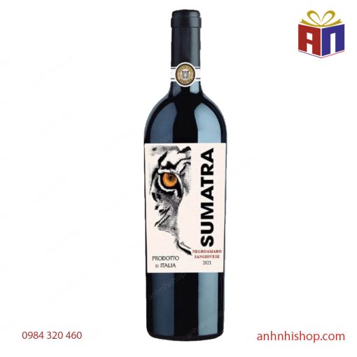 Rượu vang SUMATRA Negroamaro Sangiovese