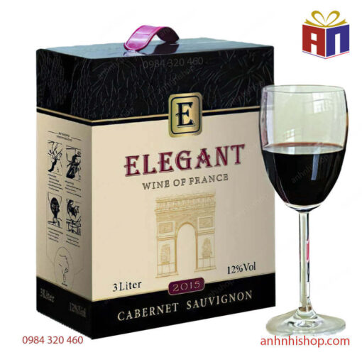 Vang Elegant Cabernet Hộp 3L 13%