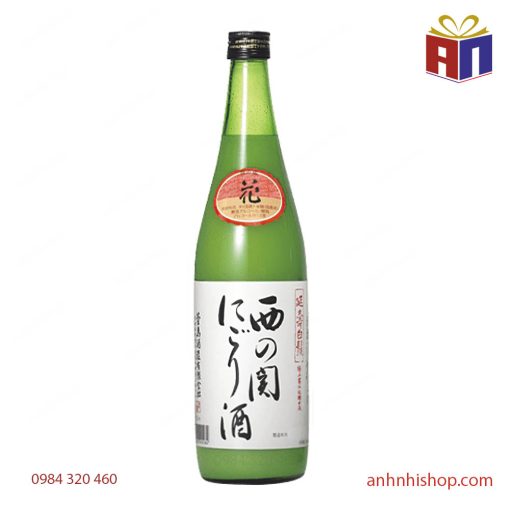 Rượu Sake Nishinoseki Nigori Zake