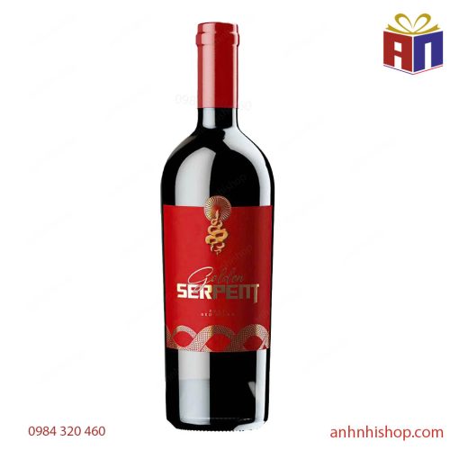 Rượu vang GOLDEN SERPENT Red Blend 14%